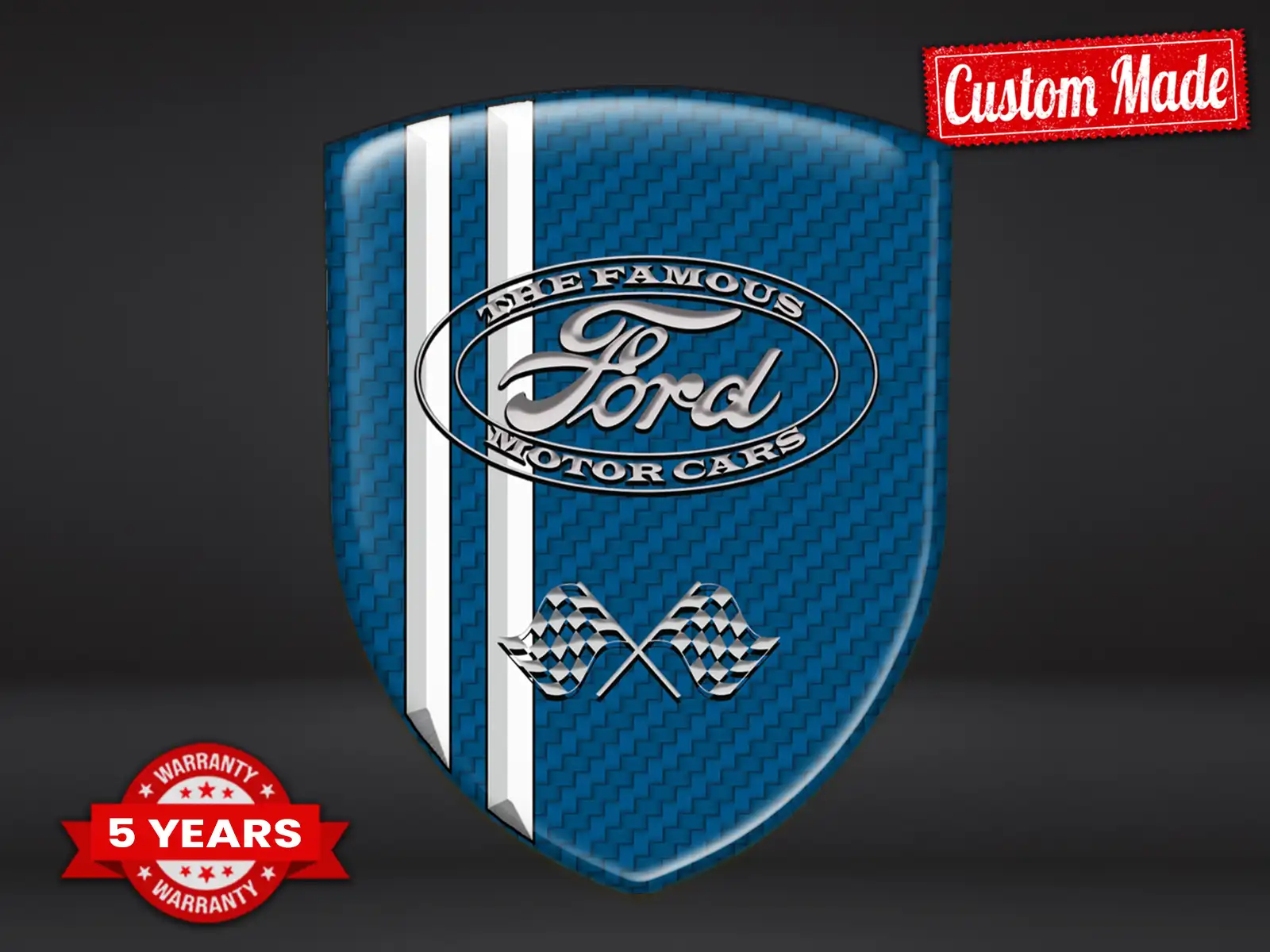 Ford Heckscheibenaufkleber Trucks Luxus Edition Universal